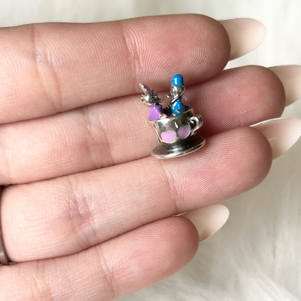 Pandora Disney Donald & Daisy Teacup Charm